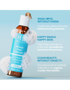 Limpiador Facial de Acné SeoulCeuticals - Mucina de Caracol y Ácido Salicílico 113.4g 2