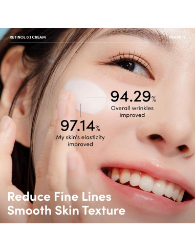 Crema de Retinol 0.1% Frankly 30 ml - Antienvejecimiento y Hidratación