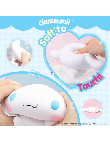 Squishy Jumbo Cinnamoroll Hamee 20 Aniversario Aroma Algodón