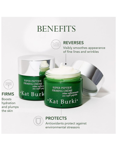 Crema Facial Reafirmante Kat Burki 50 ml con Super Péptidos