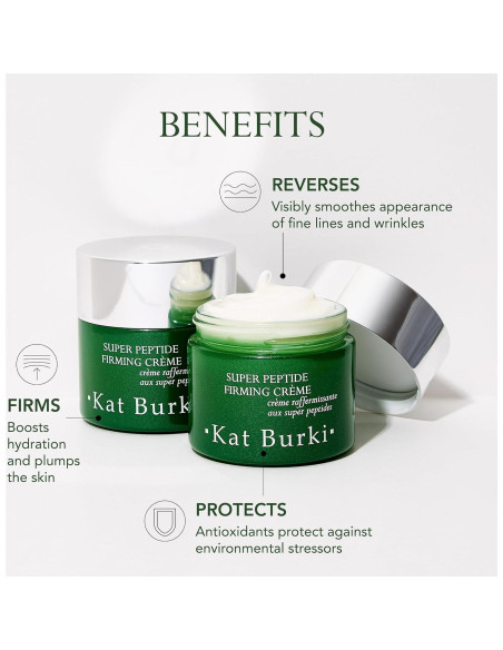 Crema Facial Reafirmante Kat Burki 50 ml con Super Péptidos