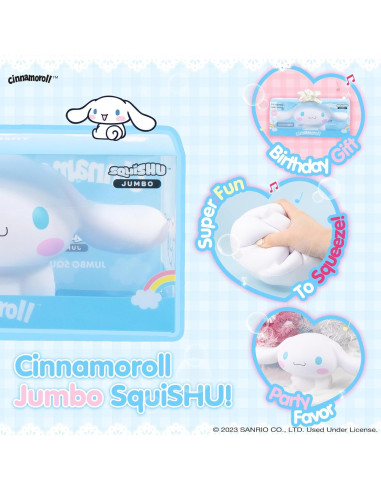 Squishy Jumbo Cinnamoroll Hamee 20 Aniversario Aroma Algodón