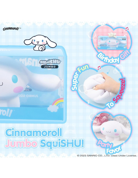 Squishy Jumbo Cinnamoroll Hamee 20 Aniversario Aroma Algodón