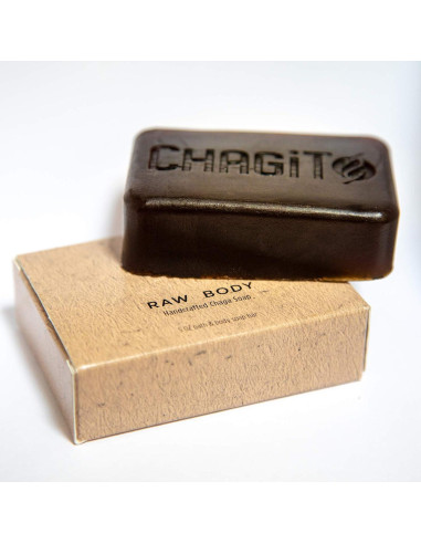Jabón Natural de Hongo Chaga Raw Body 142g