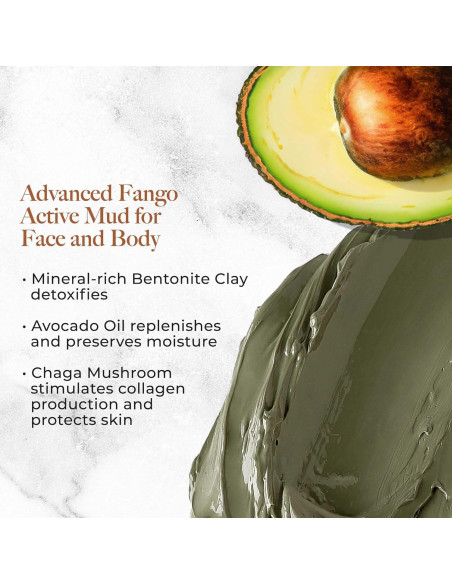 Mascarilla de barro activo Borghese Fango + aplicador lujo