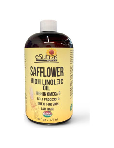 Aceite de Cártamo eSutras Organics 473 ml - Hidratante Natural