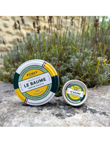 Bálsamo Labial Natural Feret Le Baume 15ml - Hidratante Violeta