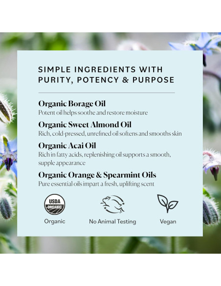 Aceite Corporal Hidratante Orgánico Sky Organics 177 ml