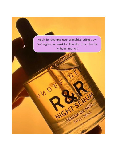 Suero Nocturno R&R Aceite Facial Belleza Indefinida 30ml