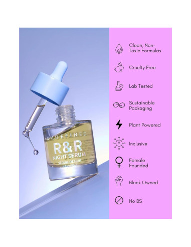 Suero Nocturno R&R Aceite Facial Belleza Indefinida 30ml