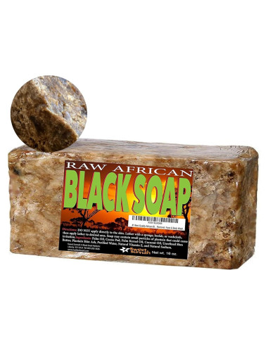 Jabón Negro Africano Premium Sweet Sunnah 450g Hidratante
