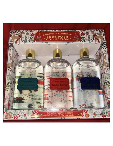 Colección de Gel de Ducha Home and Body 3 Fragancias 828 ml