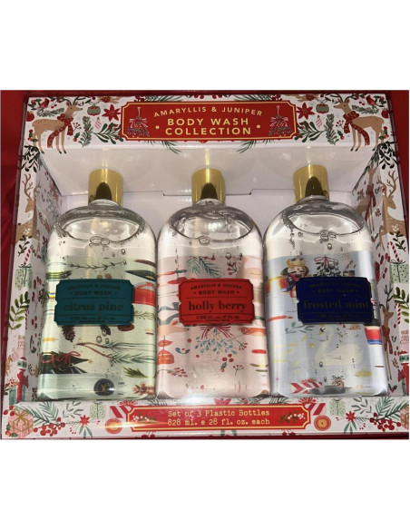 Colección de Gel de Ducha Home and Body 3 Fragancias 828 ml