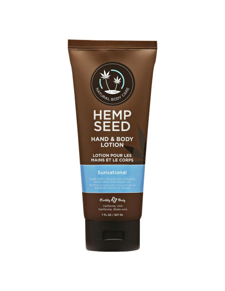 Loción Corporal Vegana Earthly Body 207 ml - Semilla de Cáñamo