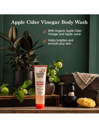Jabón Corporal The Grandpa Soap 280 ml - Vinagre de Sidra Orgánico