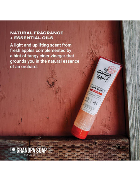 Jabón Corporal The Grandpa Soap 280 ml - Vinagre de Sidra Orgánico