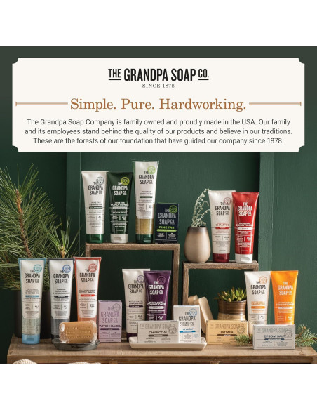 Jabón Corporal The Grandpa Soap 280 ml - Vinagre de Sidra Orgánico