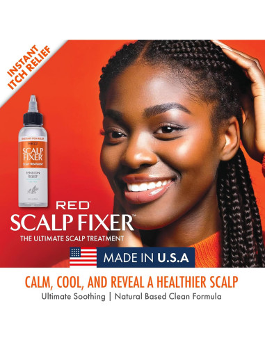 Tratamiento Cuero Cabelludo Seco Red by Kiss 118 ml Vinagre Sidra