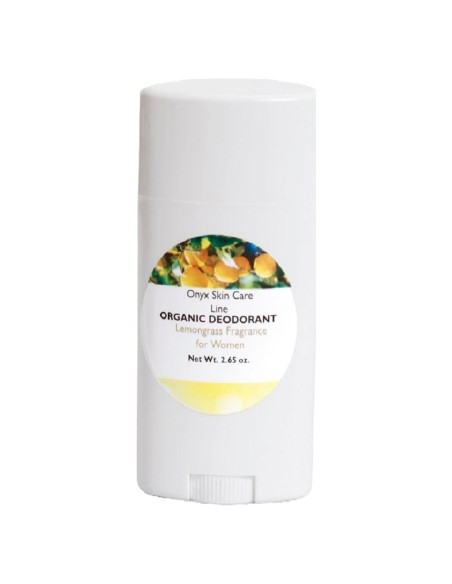Desodorante Orgánico Natural Hierba Limón 75g para Mujeres