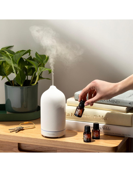 Set de Aceites Esenciales Orgánicos Cliganic - 4 Piezas 5ml