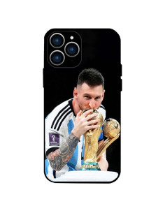 Funda Bumper ZERMU para iPhone 13 Pro Max Lionel Messi