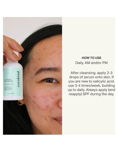 Suero Postbiótico Cocokind 1.5% Ácido Salicílico 92g