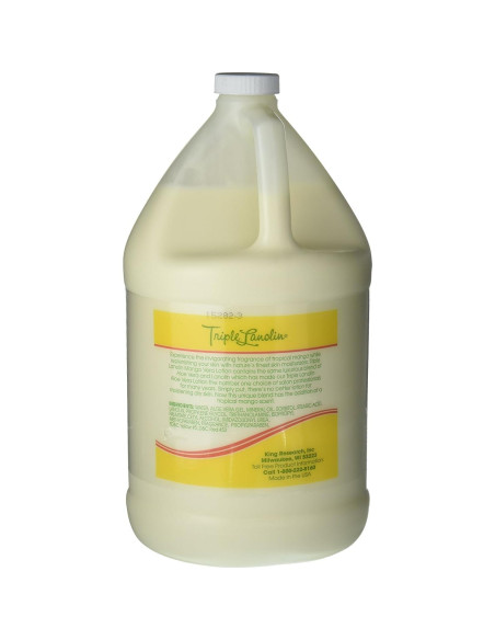 Loción Triple Lanolin Mango Vera 3.785 L - Hidratante Piel