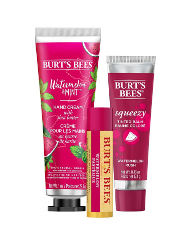 Set de Regalo Burt's Bees: Balsamo Labial y Crema de Manos