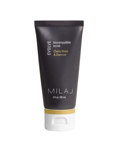 Exfoliante Facial Biocompatible MILAJ Evolve 59 ml - Carbón y Cereza