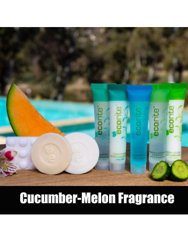 Gel de Ducha Biodegradable World Amenities 30 ml Pepino Melón