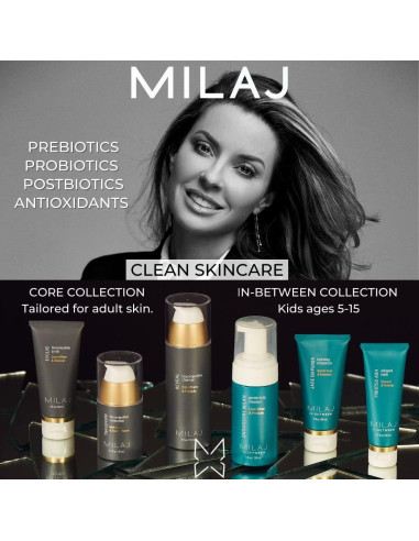 Exfoliante Facial Biocompatible MILAJ Evolve 59 ml - Carbón y Cereza