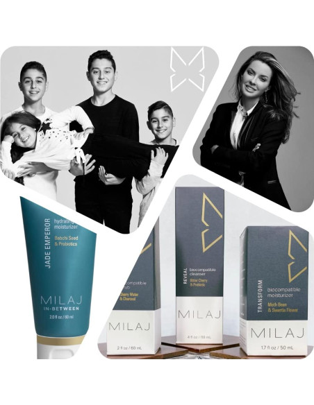 Exfoliante Facial Biocompatible MILAJ Evolve 59 ml - Carbón y Cereza