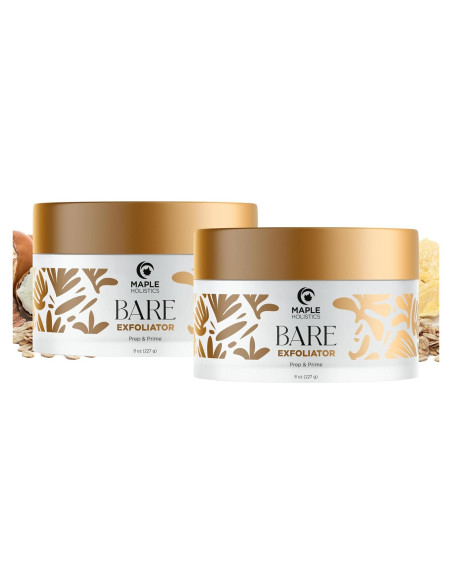 Exfoliante Pre Afeitado Bare Maple Holistics 236 ml Doble