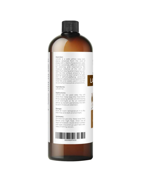 Aceite de Lanolina Velona 473 ml 100% Puro y Natural