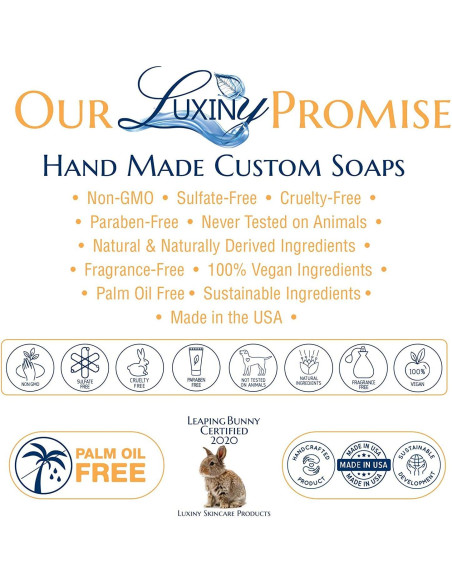 Jabón Natural Exfoliante de Pachulí Luxiny - 3 Paquetes