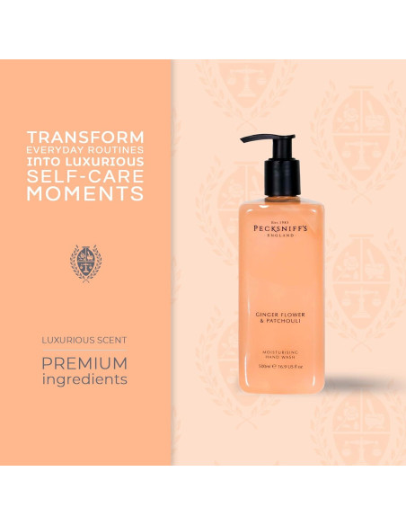Jabón de Manos Hidratante Pecksniff's 500ml Flor de Jengibre