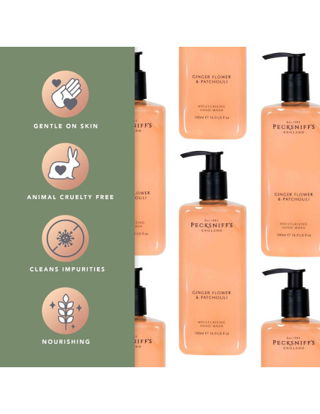 Jabón de Manos Hidratante Pecksniff's 500ml Flor de Jengibre