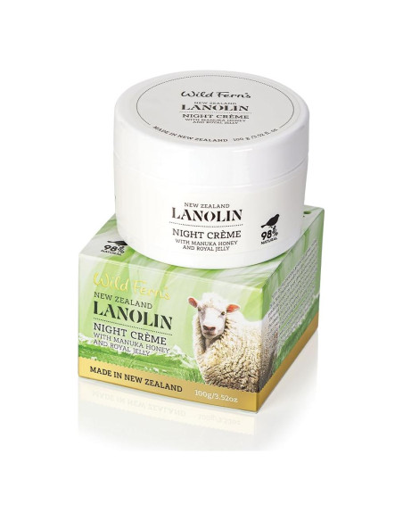 Crema Nocturna Wild Ferns con Miel de Manuka 100 g