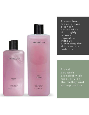 Juego de Lavado de Manos Hidratante Pecksniff's 500ml + Recarga 1L
