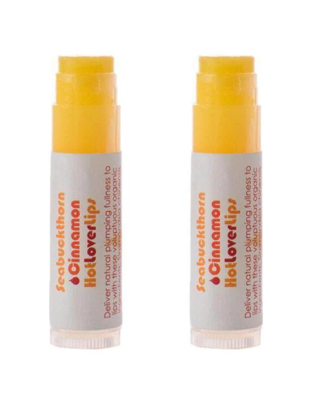 Bálsamo Labial Orgánico Living Libations - Cinnamon Seabuckthorn, 2 unidades Bálsamo Labial Orgánico Living Libations - Cinnamon Seabuckthorn, 2 unidades