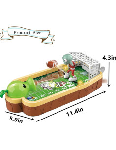 Juguete de Figura de Acción PVZ Rugby de Mesa 29x15 cm 2
