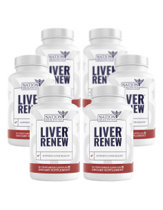 Suplemento Renovar Hígado Nation Health MD - 360 Cápsulas