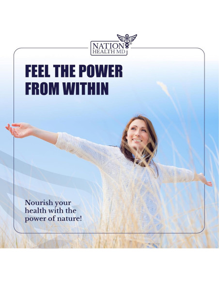 Suplemento Renovar Hígado Nation Health MD - 360 Cápsulas