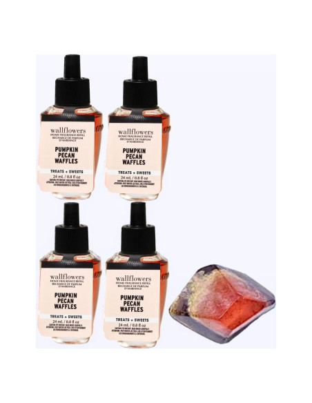 Recargas de Fragancia Waffles Pecan y Calabaza 4x24mL Recargas de Fragancia Waffles Pecan y Calabaza 4x24mL