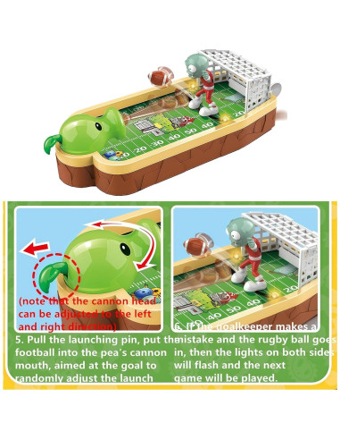 Juguete de Figura de Acción PVZ Rugby de Mesa 29x15 cm