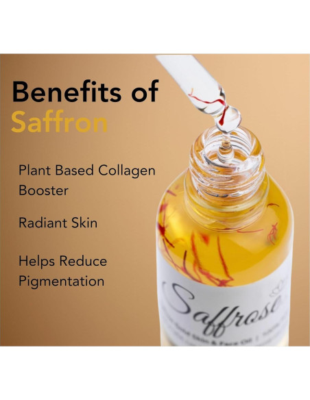 Set de Cuidado Facial 2 Piezas Aceite Azafrán y Gua Sha Set de Cuidado Facial 2 Piezas Aceite Azafrán y Gua Sha