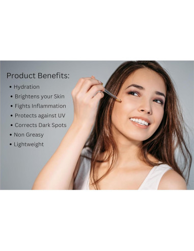 Set de Cuidado Facial 2 Piezas Aceite Azafrán y Gua Sha