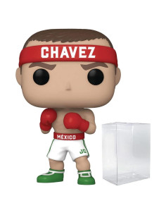 Figura de Vinilo Pop Julio César Chávez Funko 9.5cm con Funda