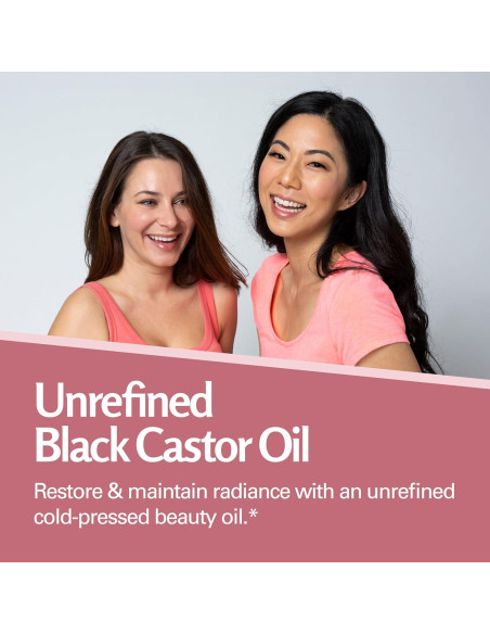 Aceite de Ricino Negro Orgánico M3 Naturals 118 ml para Cabello y Piel