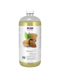 Aceite de Almendra Dulce NOW Foods 100% Puro 0.95L